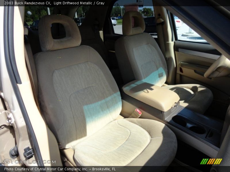 Light Driftwood Metallic / Gray 2003 Buick Rendezvous CX