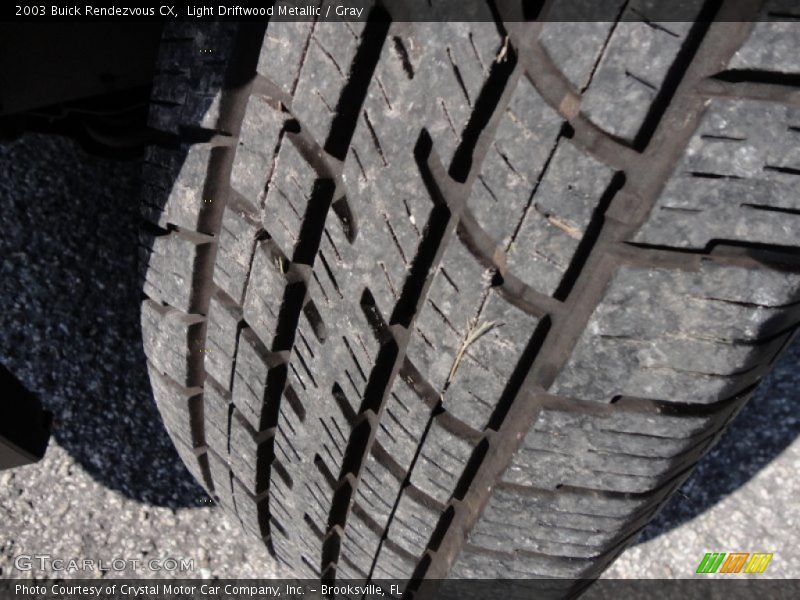 Light Driftwood Metallic / Gray 2003 Buick Rendezvous CX