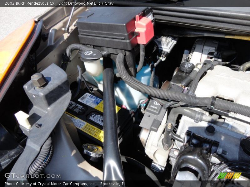 Light Driftwood Metallic / Gray 2003 Buick Rendezvous CX