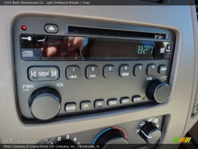 Light Driftwood Metallic / Gray 2003 Buick Rendezvous CX