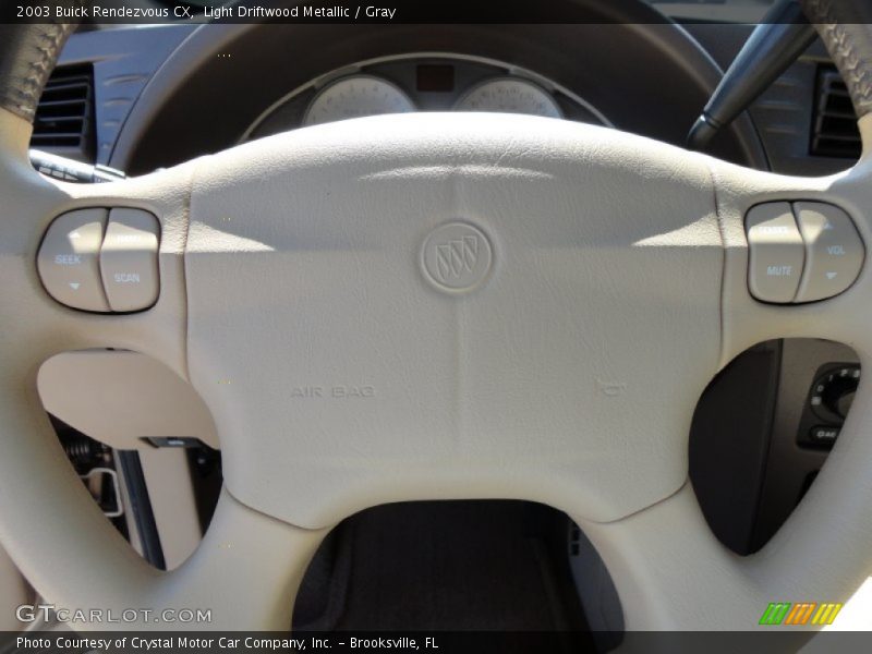 Light Driftwood Metallic / Gray 2003 Buick Rendezvous CX