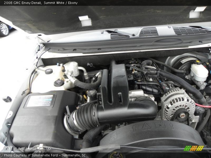 Summit White / Ebony 2008 GMC Envoy Denali