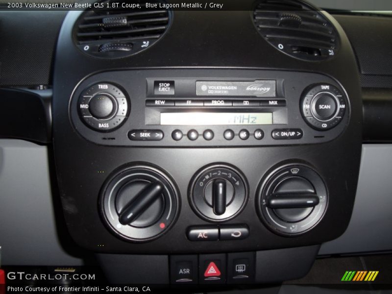 Controls of 2003 New Beetle GLS 1.8T Coupe