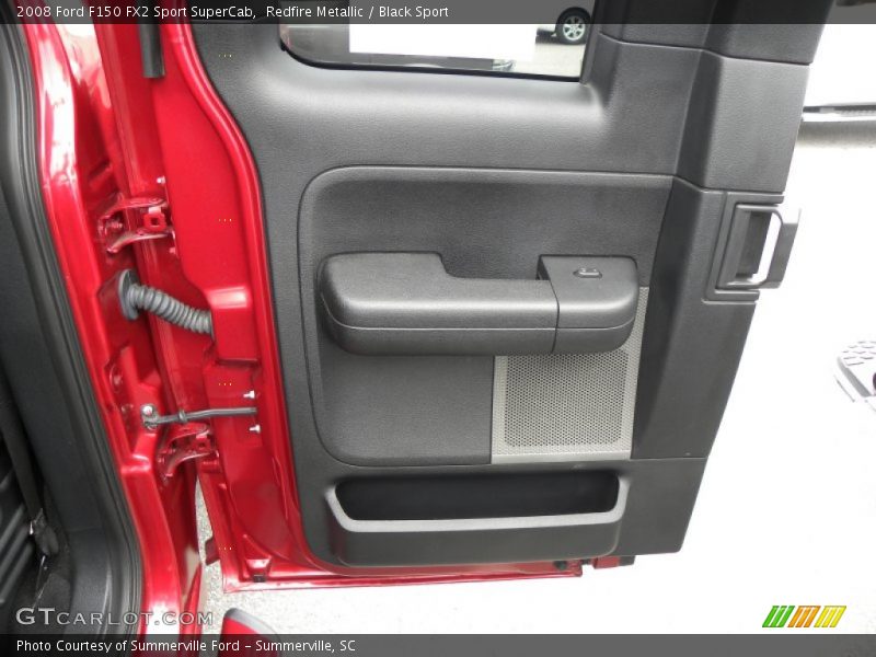 Redfire Metallic / Black Sport 2008 Ford F150 FX2 Sport SuperCab
