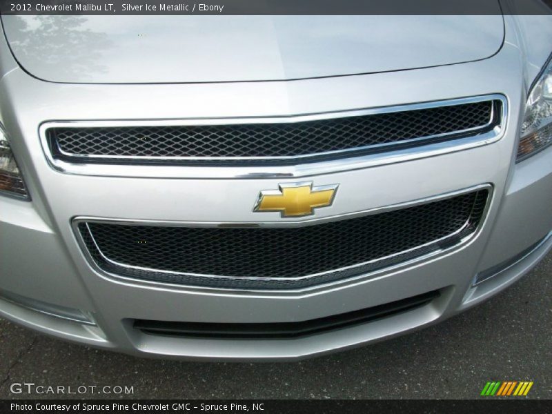 Silver Ice Metallic / Ebony 2012 Chevrolet Malibu LT
