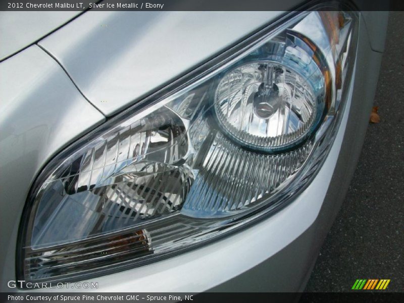 Silver Ice Metallic / Ebony 2012 Chevrolet Malibu LT