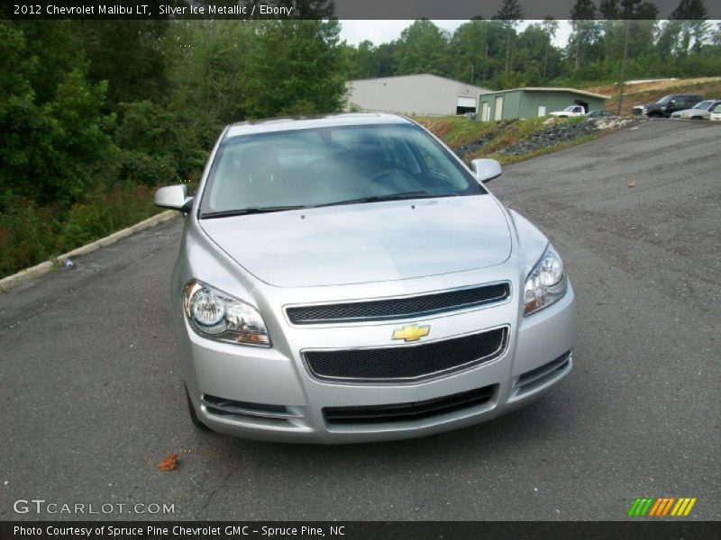 Silver Ice Metallic / Ebony 2012 Chevrolet Malibu LT