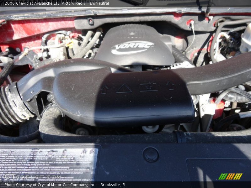  2006 Avalanche LT Engine - 5.3 Liter OHV 16-Valve Vortec V8