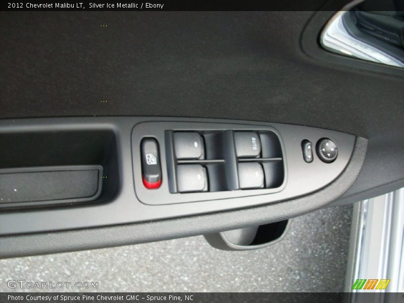 Silver Ice Metallic / Ebony 2012 Chevrolet Malibu LT
