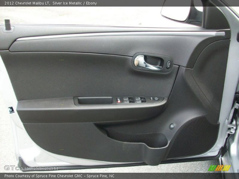 Silver Ice Metallic / Ebony 2012 Chevrolet Malibu LT