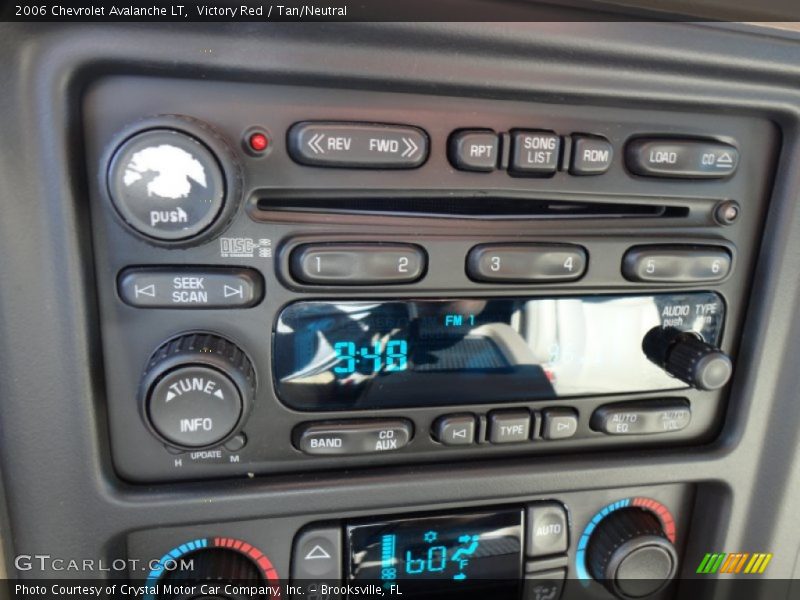 Audio System of 2006 Avalanche LT