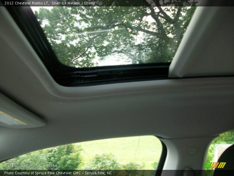 Silver Ice Metallic / Ebony 2012 Chevrolet Malibu LT