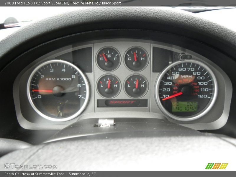  2008 F150 FX2 Sport SuperCab FX2 Sport SuperCab Gauges