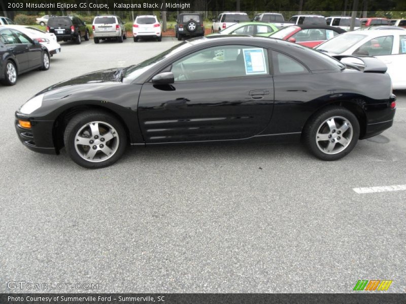 Kalapana Black / Midnight 2003 Mitsubishi Eclipse GS Coupe