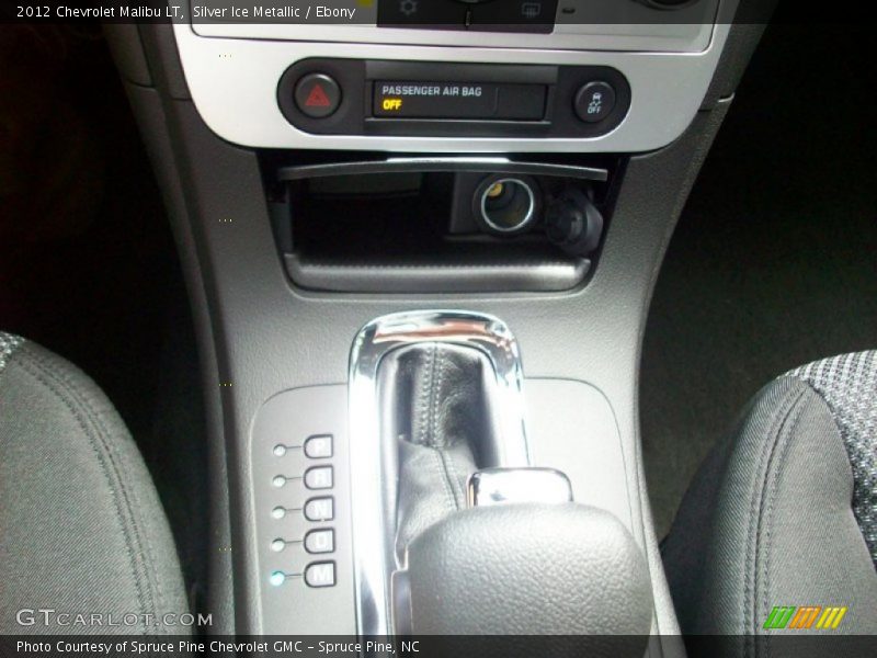 Silver Ice Metallic / Ebony 2012 Chevrolet Malibu LT