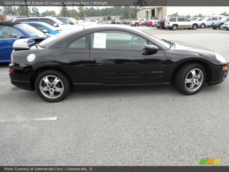 Kalapana Black / Midnight 2003 Mitsubishi Eclipse GS Coupe