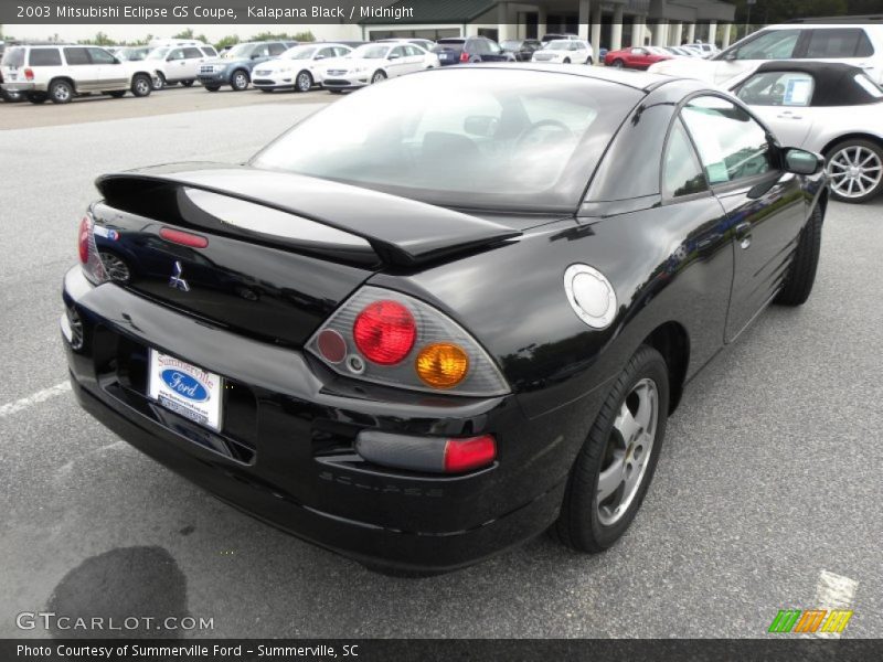 Kalapana Black / Midnight 2003 Mitsubishi Eclipse GS Coupe