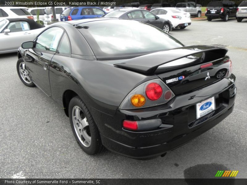 Kalapana Black / Midnight 2003 Mitsubishi Eclipse GS Coupe