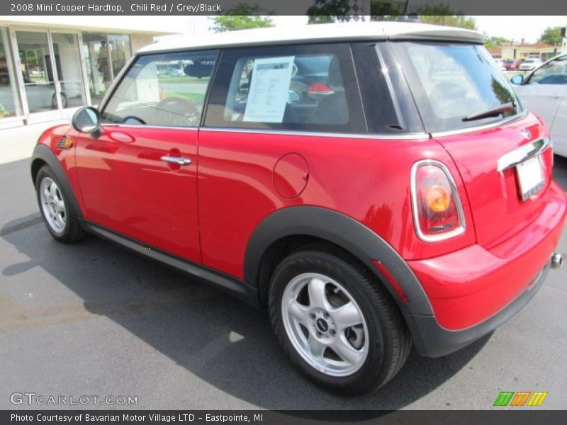 Chili Red / Grey/Black 2008 Mini Cooper Hardtop