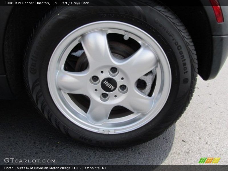 Chili Red / Grey/Black 2008 Mini Cooper Hardtop