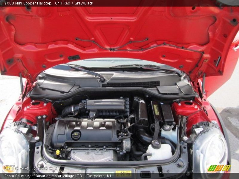 Chili Red / Grey/Black 2008 Mini Cooper Hardtop