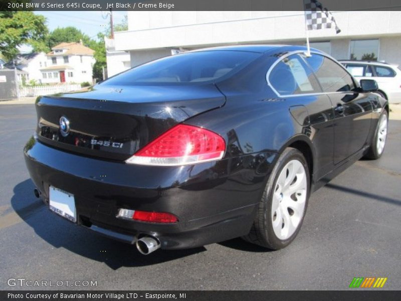 Jet Black / Creme Beige 2004 BMW 6 Series 645i Coupe