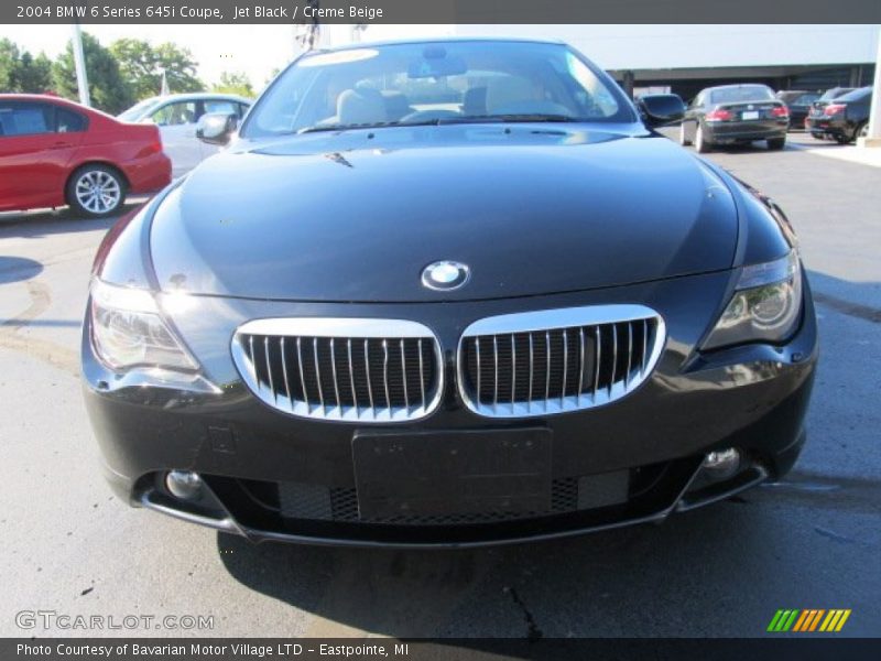 Jet Black / Creme Beige 2004 BMW 6 Series 645i Coupe