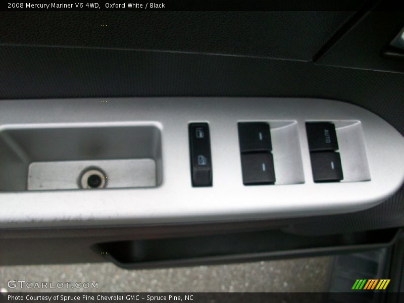 Oxford White / Black 2008 Mercury Mariner V6 4WD