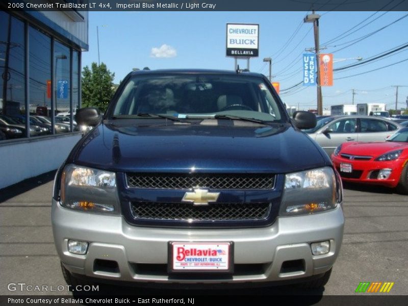 Imperial Blue Metallic / Light Gray 2008 Chevrolet TrailBlazer LT 4x4