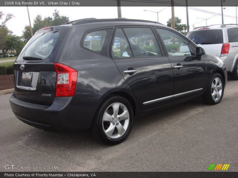 Urban Gray / Gray 2008 Kia Rondo EX V6