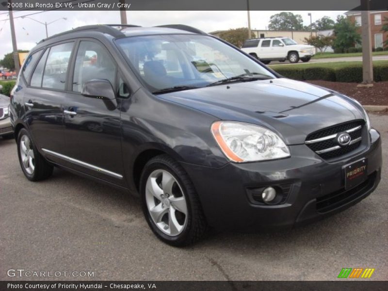 Urban Gray / Gray 2008 Kia Rondo EX V6