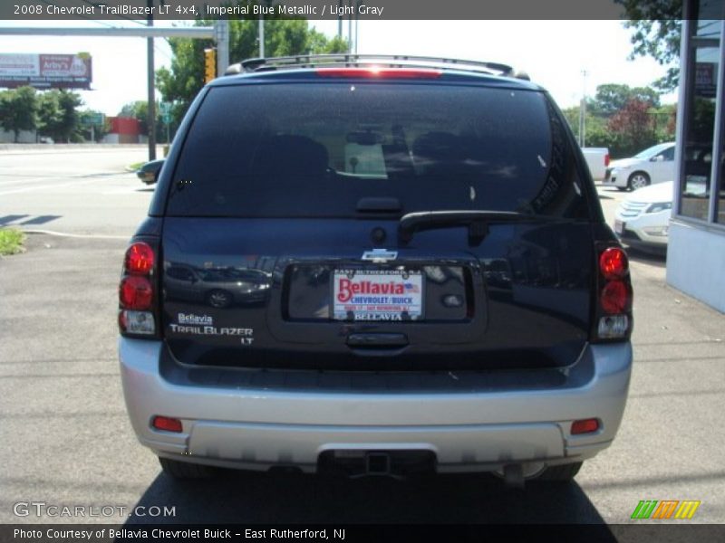 Imperial Blue Metallic / Light Gray 2008 Chevrolet TrailBlazer LT 4x4