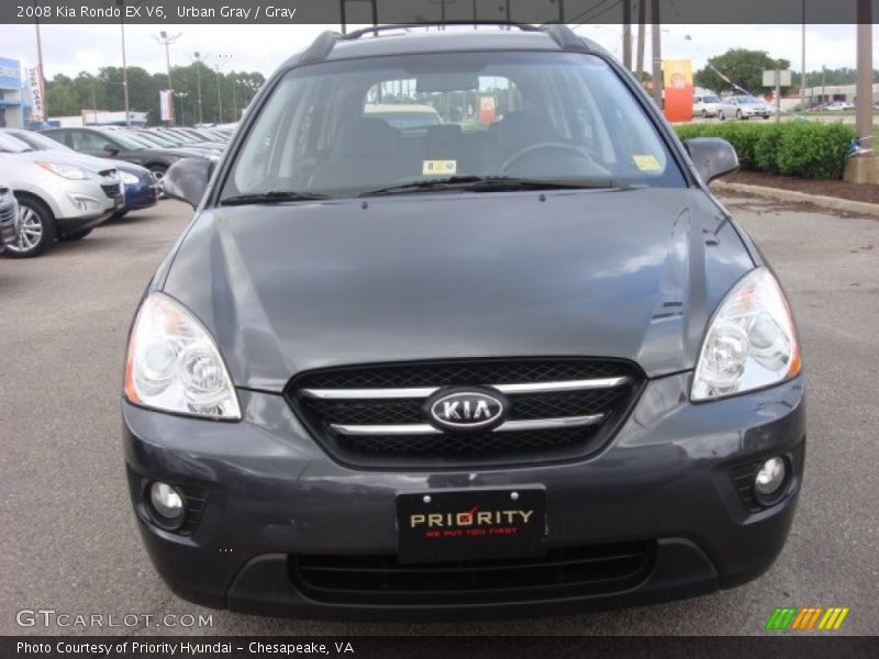 Urban Gray / Gray 2008 Kia Rondo EX V6