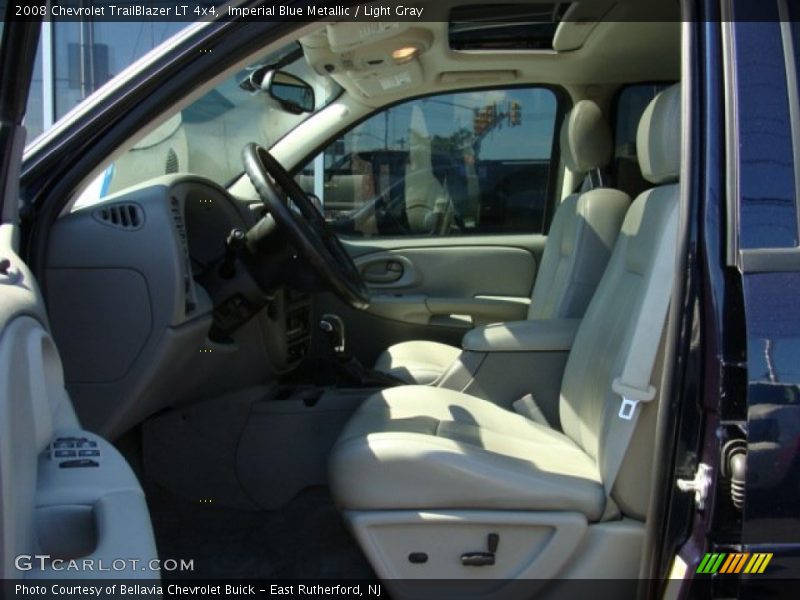 Imperial Blue Metallic / Light Gray 2008 Chevrolet TrailBlazer LT 4x4
