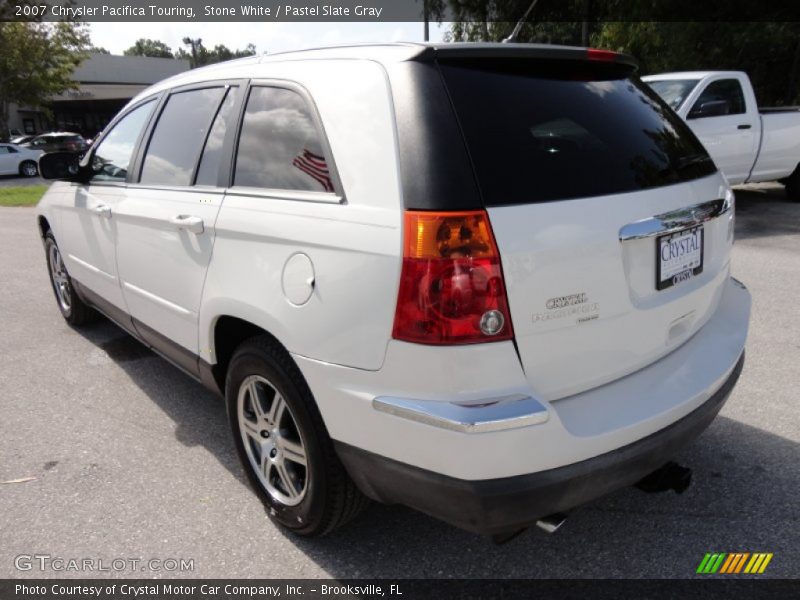 Stone White / Pastel Slate Gray 2007 Chrysler Pacifica Touring
