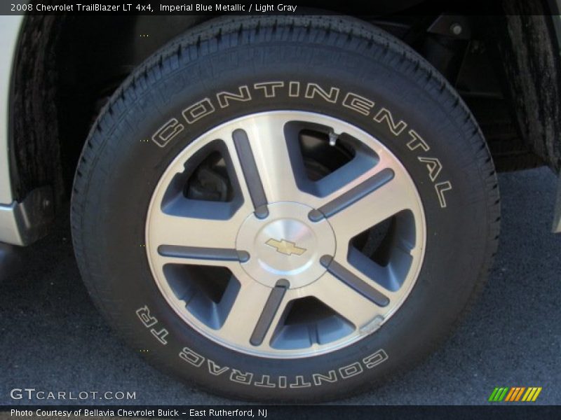 Imperial Blue Metallic / Light Gray 2008 Chevrolet TrailBlazer LT 4x4