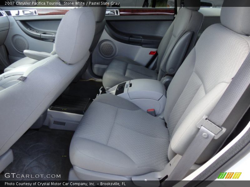 Stone White / Pastel Slate Gray 2007 Chrysler Pacifica Touring