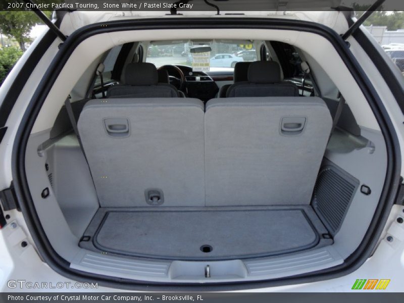 Stone White / Pastel Slate Gray 2007 Chrysler Pacifica Touring