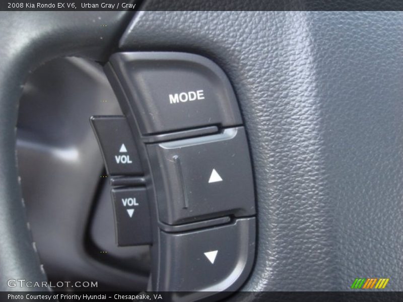 Urban Gray / Gray 2008 Kia Rondo EX V6