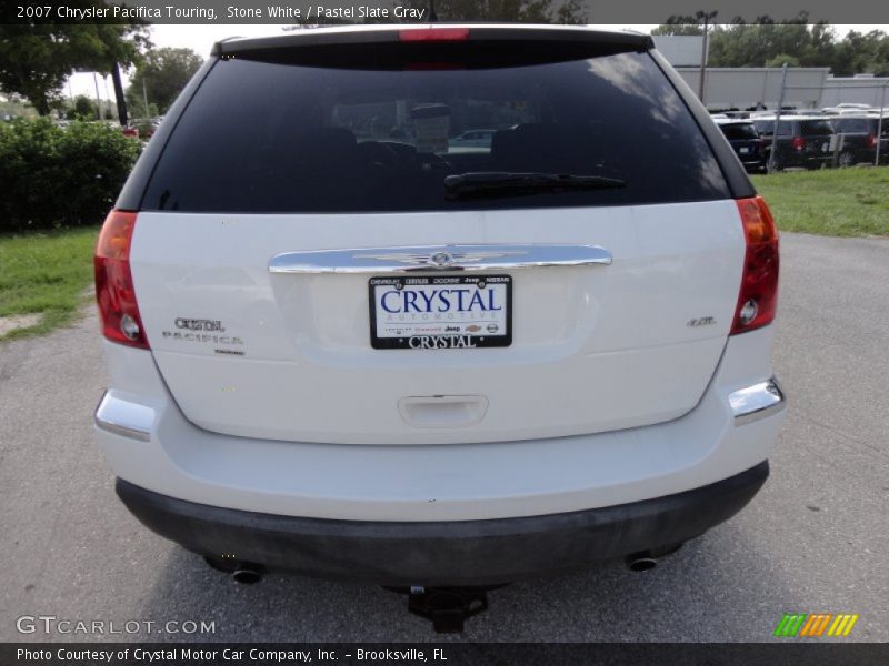 Stone White / Pastel Slate Gray 2007 Chrysler Pacifica Touring