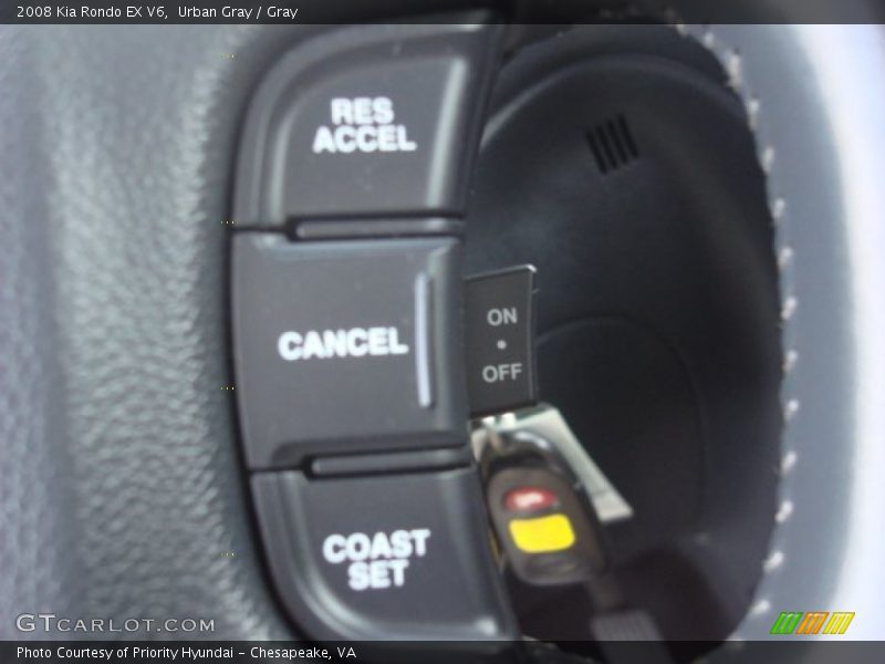 Urban Gray / Gray 2008 Kia Rondo EX V6