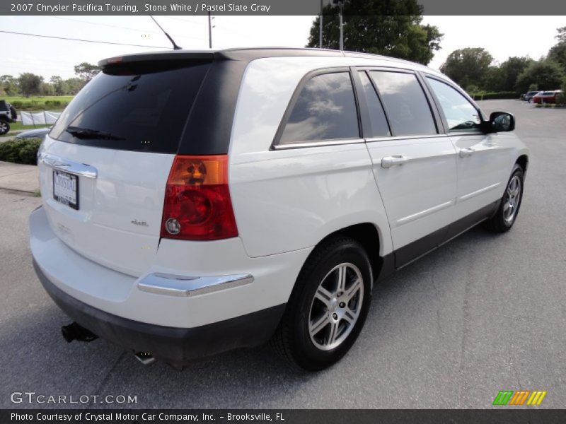 Stone White / Pastel Slate Gray 2007 Chrysler Pacifica Touring