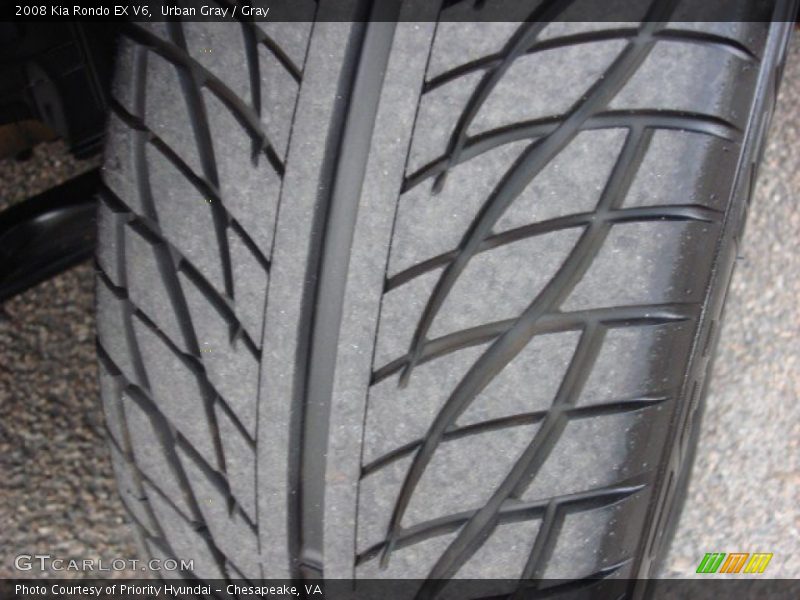 Urban Gray / Gray 2008 Kia Rondo EX V6