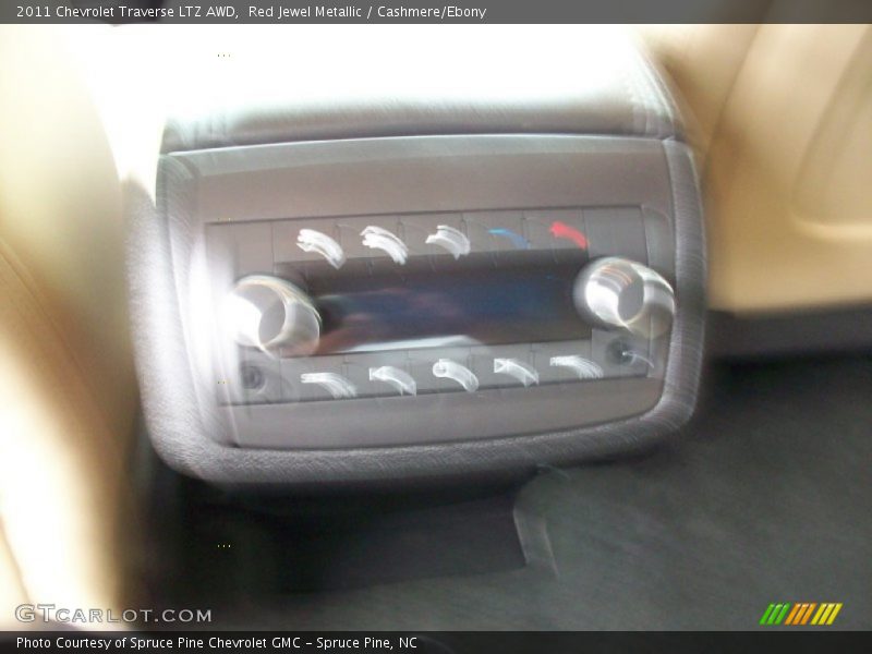 Red Jewel Metallic / Cashmere/Ebony 2011 Chevrolet Traverse LTZ AWD