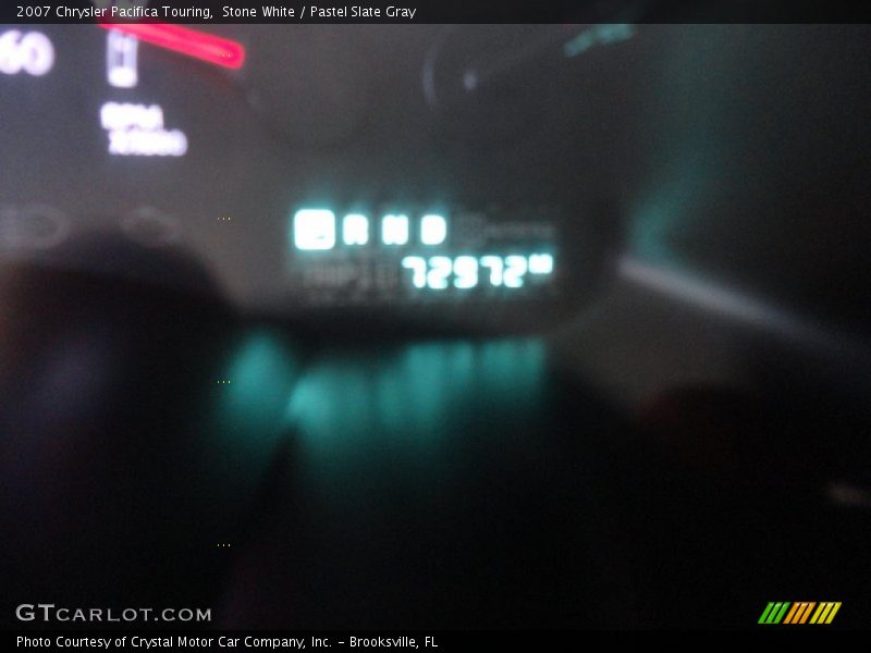 Stone White / Pastel Slate Gray 2007 Chrysler Pacifica Touring