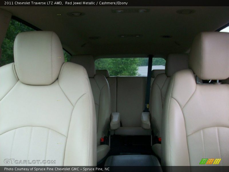 Red Jewel Metallic / Cashmere/Ebony 2011 Chevrolet Traverse LTZ AWD