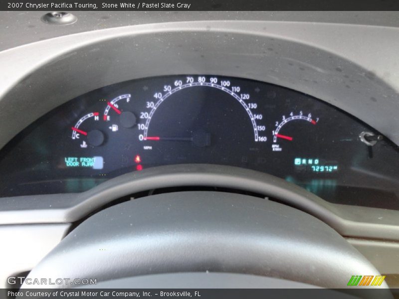 Stone White / Pastel Slate Gray 2007 Chrysler Pacifica Touring