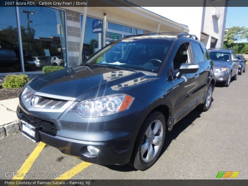 Carbon Gray Pearl / Ebony 2007 Acura RDX