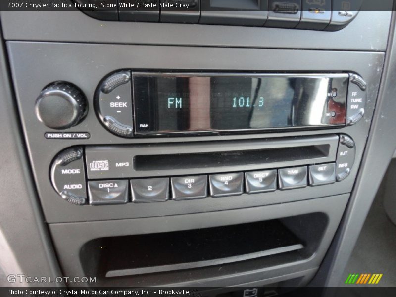 Stone White / Pastel Slate Gray 2007 Chrysler Pacifica Touring