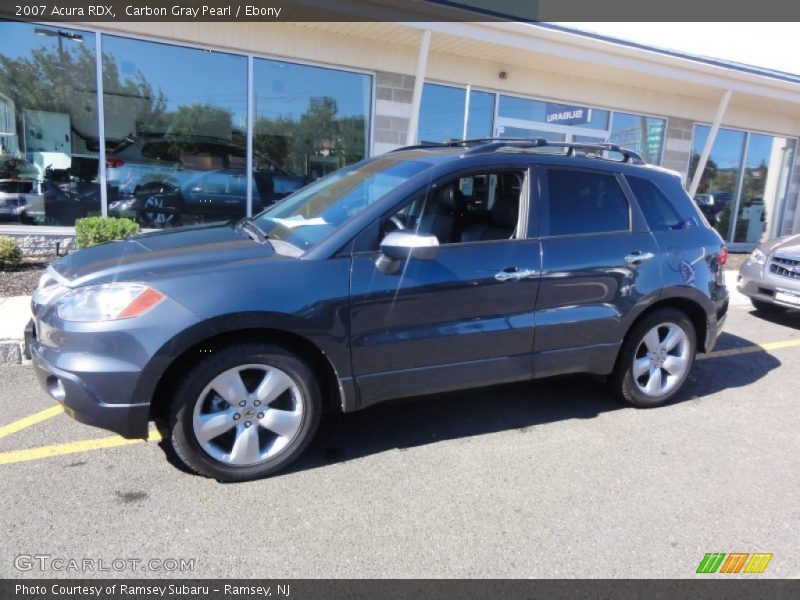 Carbon Gray Pearl / Ebony 2007 Acura RDX